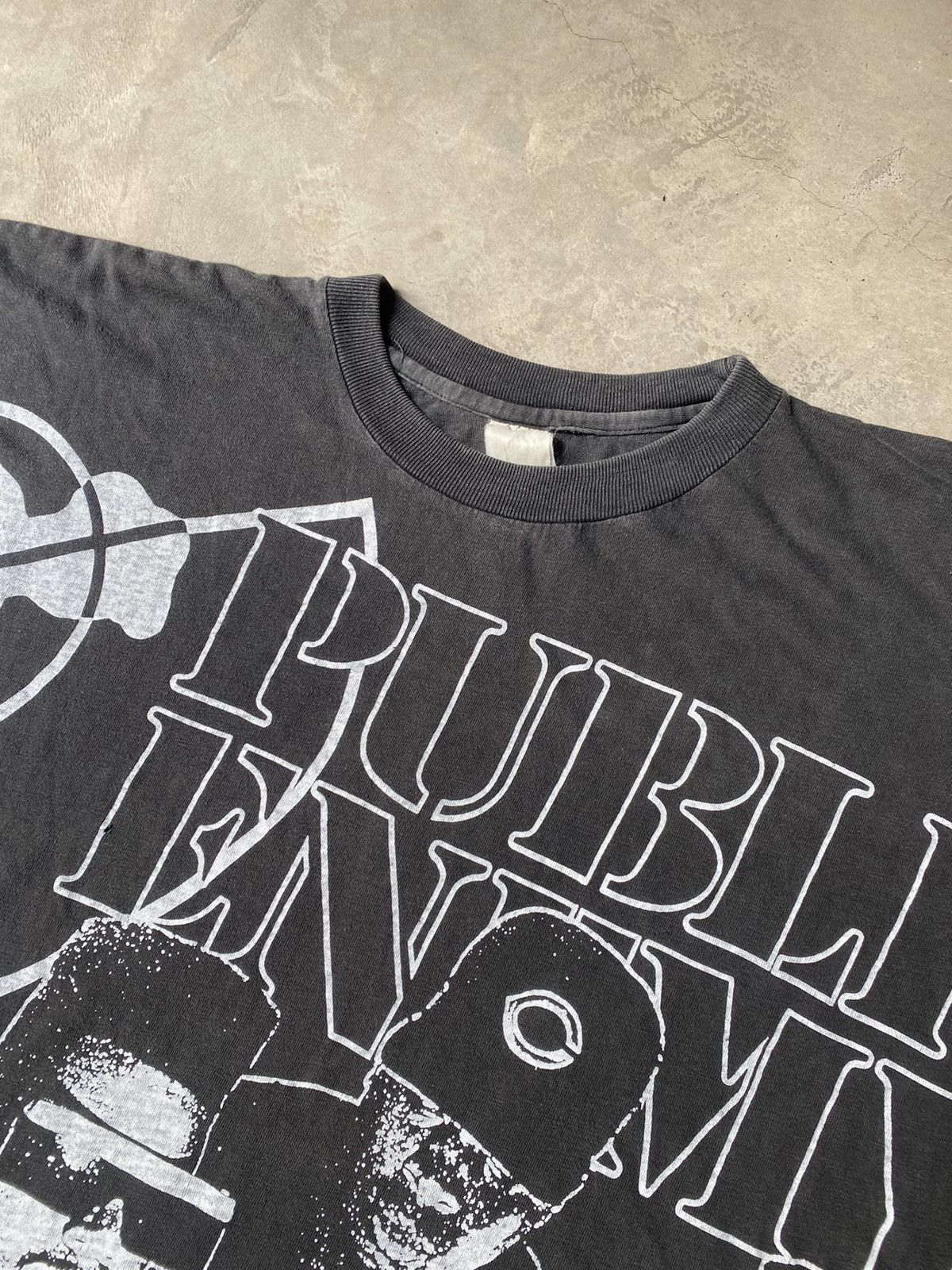 Public Enemy × Rap Tees × Vintage 1991 AOP public enemy t shirt Size US XL / EU 56 / 4 - 6 Thumbnail