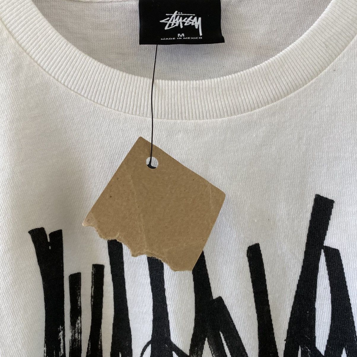 Supreme Supreme Jose Parla Graffiti T-Shirt White 2001 Sample Stussy Size US M / EU 48-50 / 2 - 5 Thumbnail