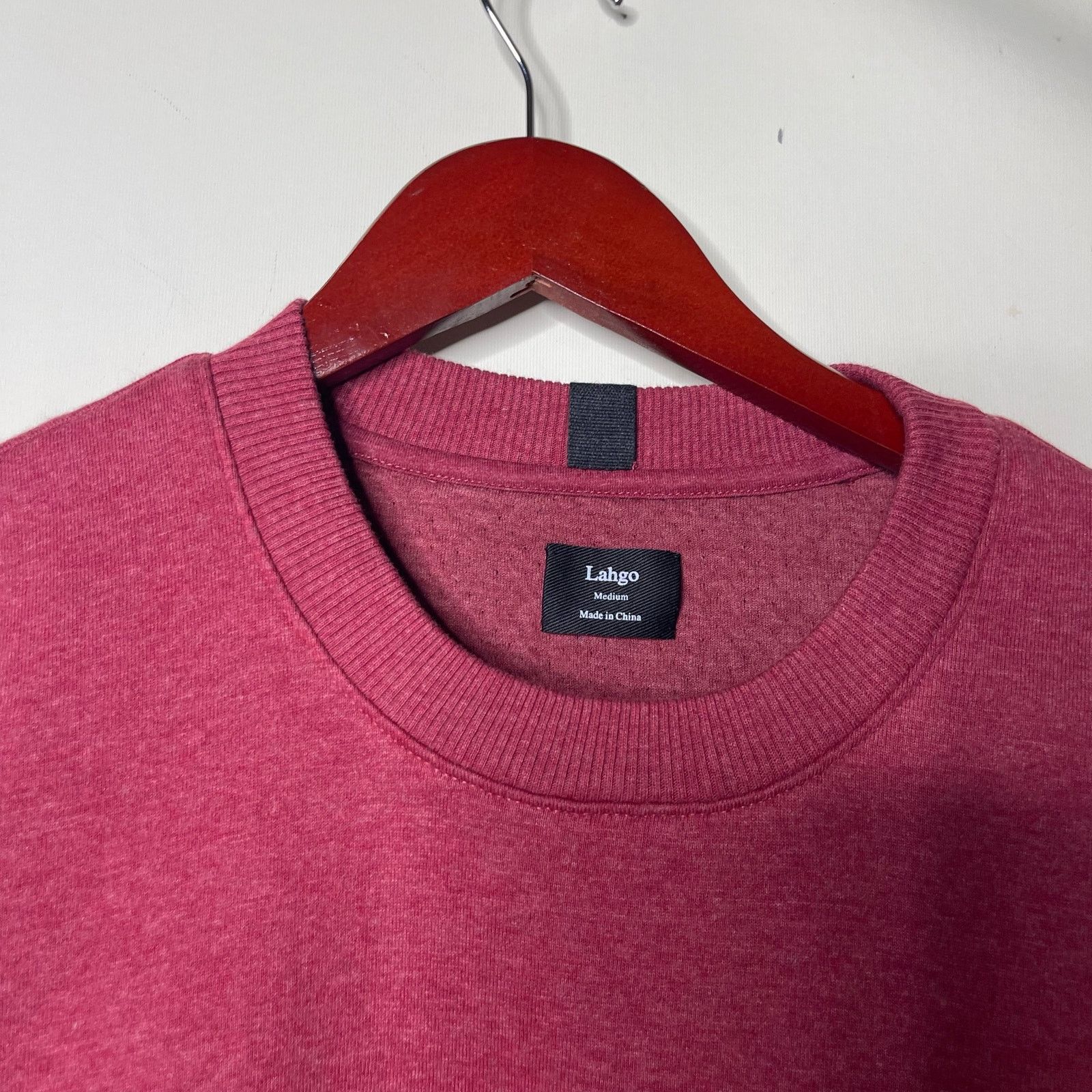 Lunya Lunya Lahgo Restore Double Face Crew Neck Sweater Maroon M Size US M / EU 48-50 / 2 - 3 Thumbnail