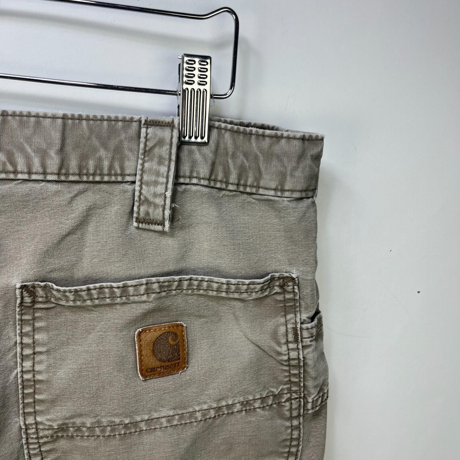 Carhartt Vintage Carhartt Canvas Work Carpenter Shorts Brown 36 Size US 36 / EU 52 - 3 Thumbnail
