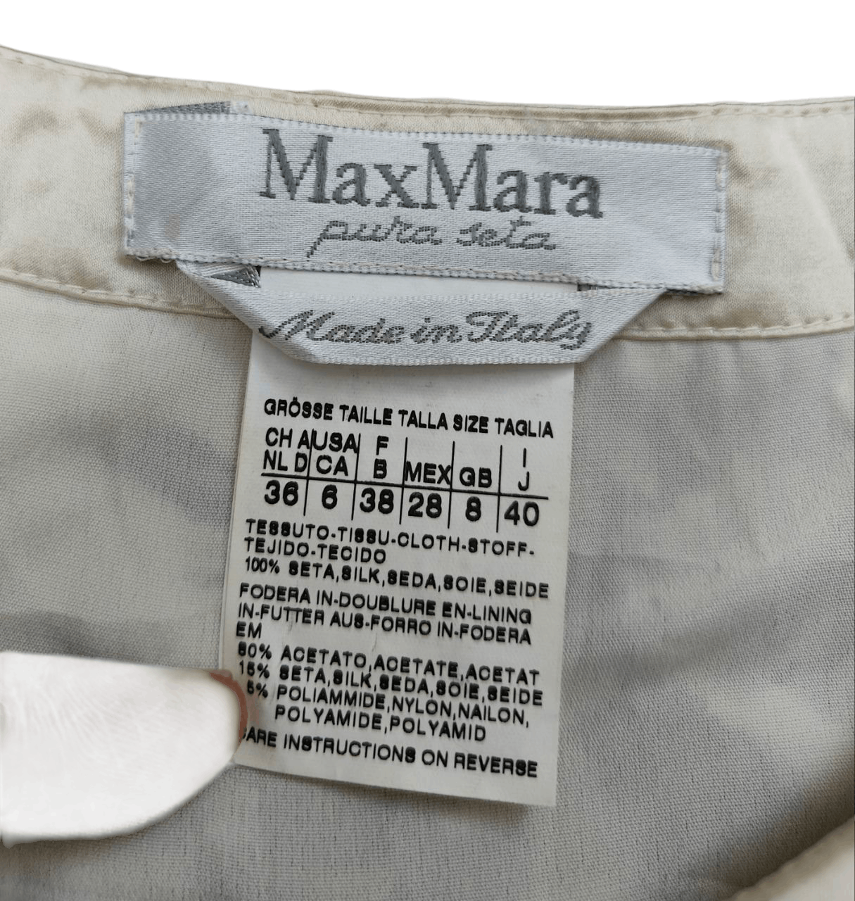 Max Mara Max Mara Silk Midi Dress Size M / US 6-8 / IT 42-44 - 6 Thumbnail