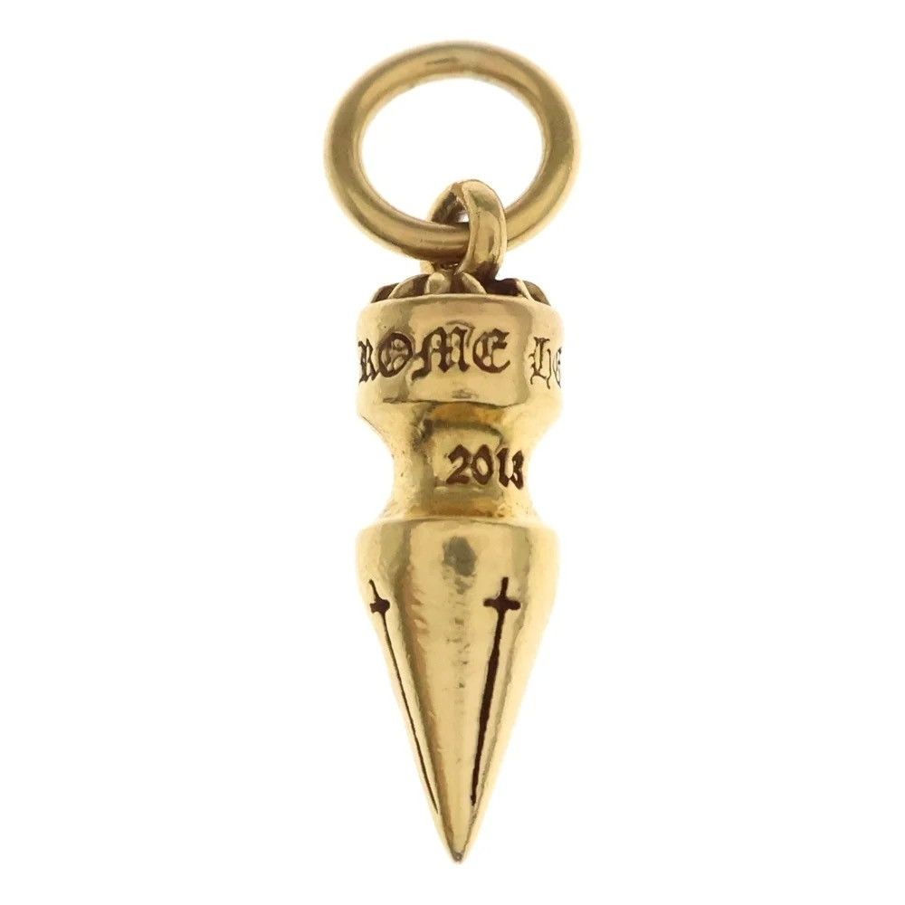 Chrome Hearts Chrome Hearts 22k Gold Spike Pendant Necklace Charm Size ONE SIZE - 1 Thumbnail
