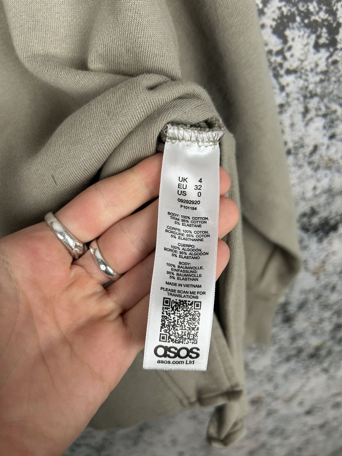 Asos Asos Boxy Fit Hoodie Baggy Skate Streetwear Hype Grunge Size US M / EU 48-50 / 2 - 5 Thumbnail