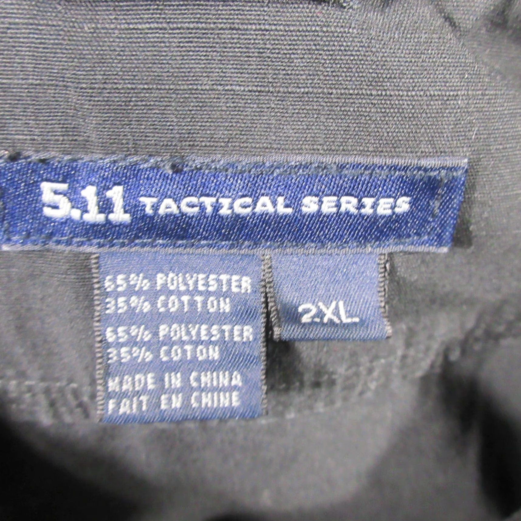 Vintage 5.11 Tactical Series Shirt Mens XXL Black Short Sleeve Concealed Chest Pockets Button-Up Shirt Regular Fit Outdoor Casual Workwear Size US XXL / EU 58 / 5 - 3 Thumbnail