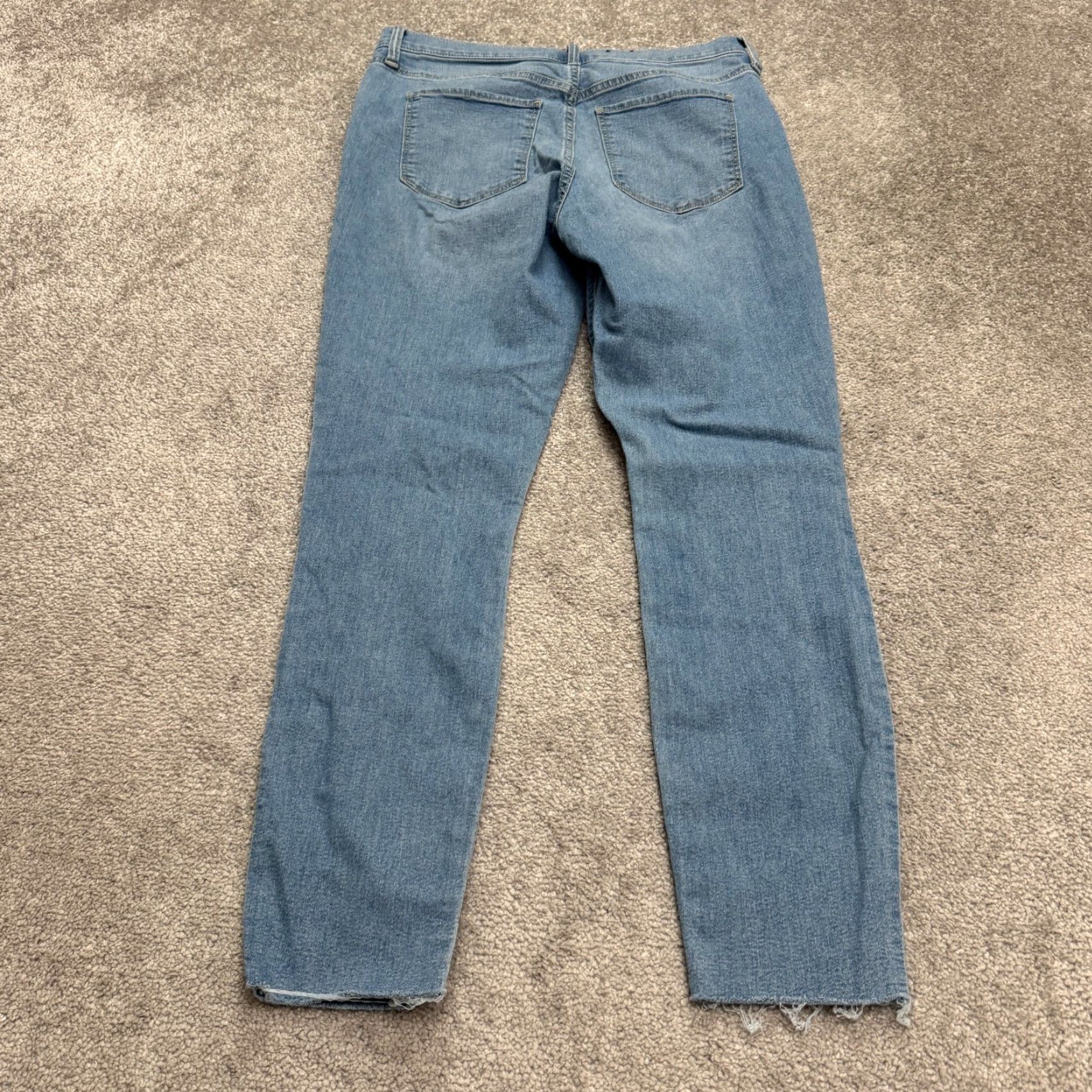 Gap VINTAGE Gap Jegging High Rise Denim Jeans Womens Medium Wash 30/10 Blue Cotton Blend 27 Inseam Size 32" / US 10 / IT 46 - 2 Thumbnail