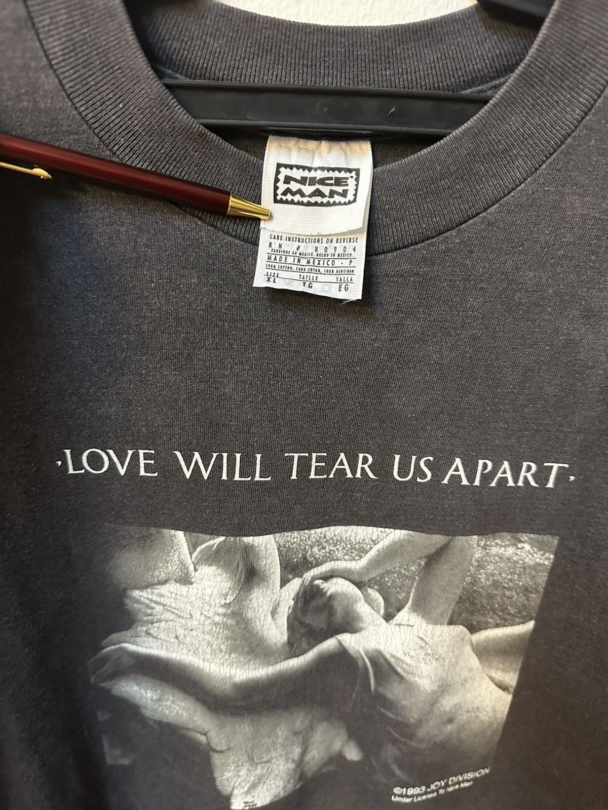 Joy Division 🌟GRAILED🌟 RARE TRUE VINTAGE JOY DIVISION 1993 XL Size US XL / EU 56 / 4 - 4 Thumbnail