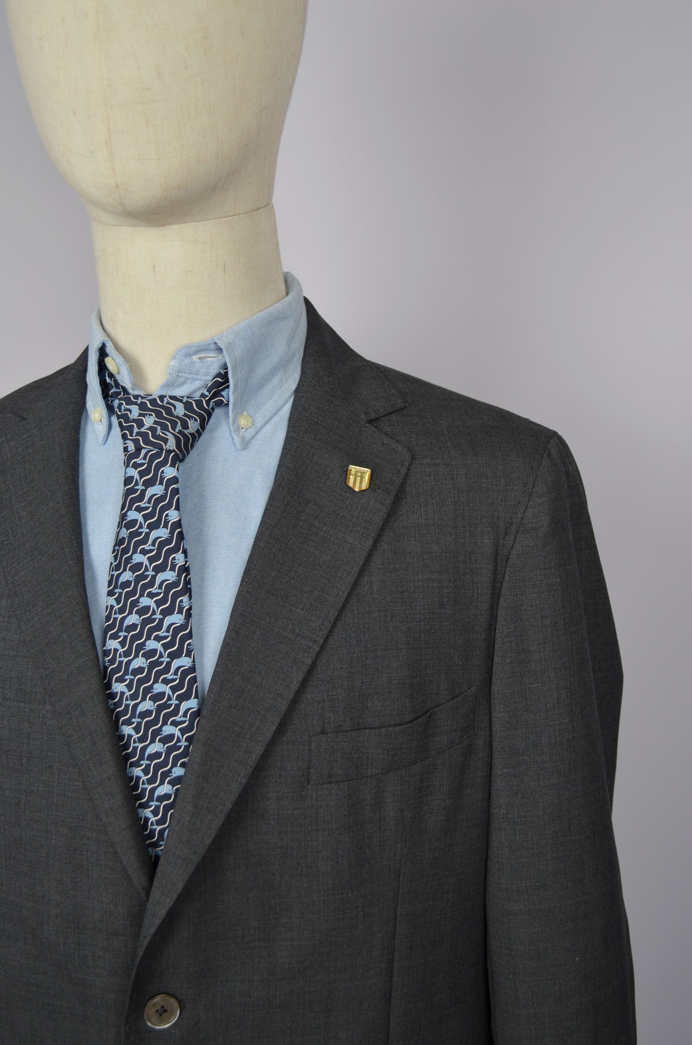 Designer × Gant GANT Wool Classic Blazer Jacket Suede Elbows Size US42 Size 42R - 4 Thumbnail