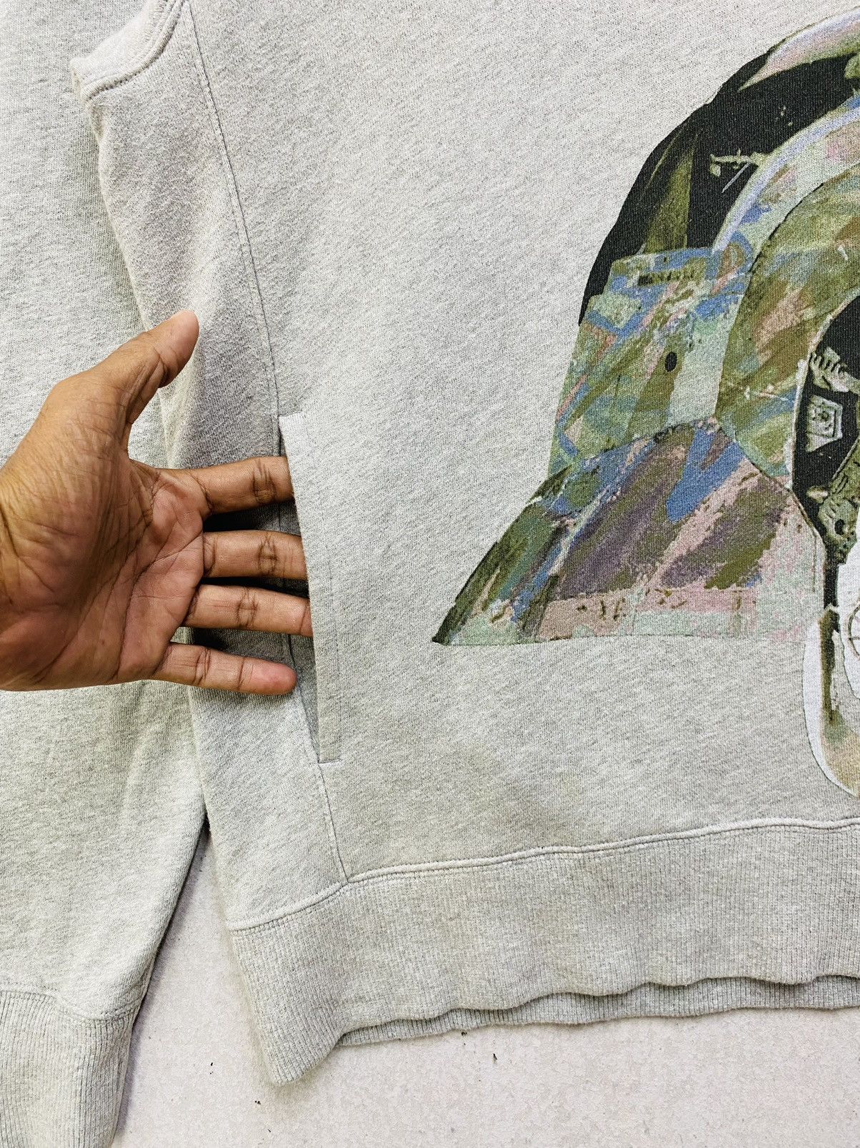 Uniqlo Uniqlo X Star Wars Hoodie Big Logo Pullover Jumper Size M Size US M / EU 48-50 / 2 - 6 Thumbnail