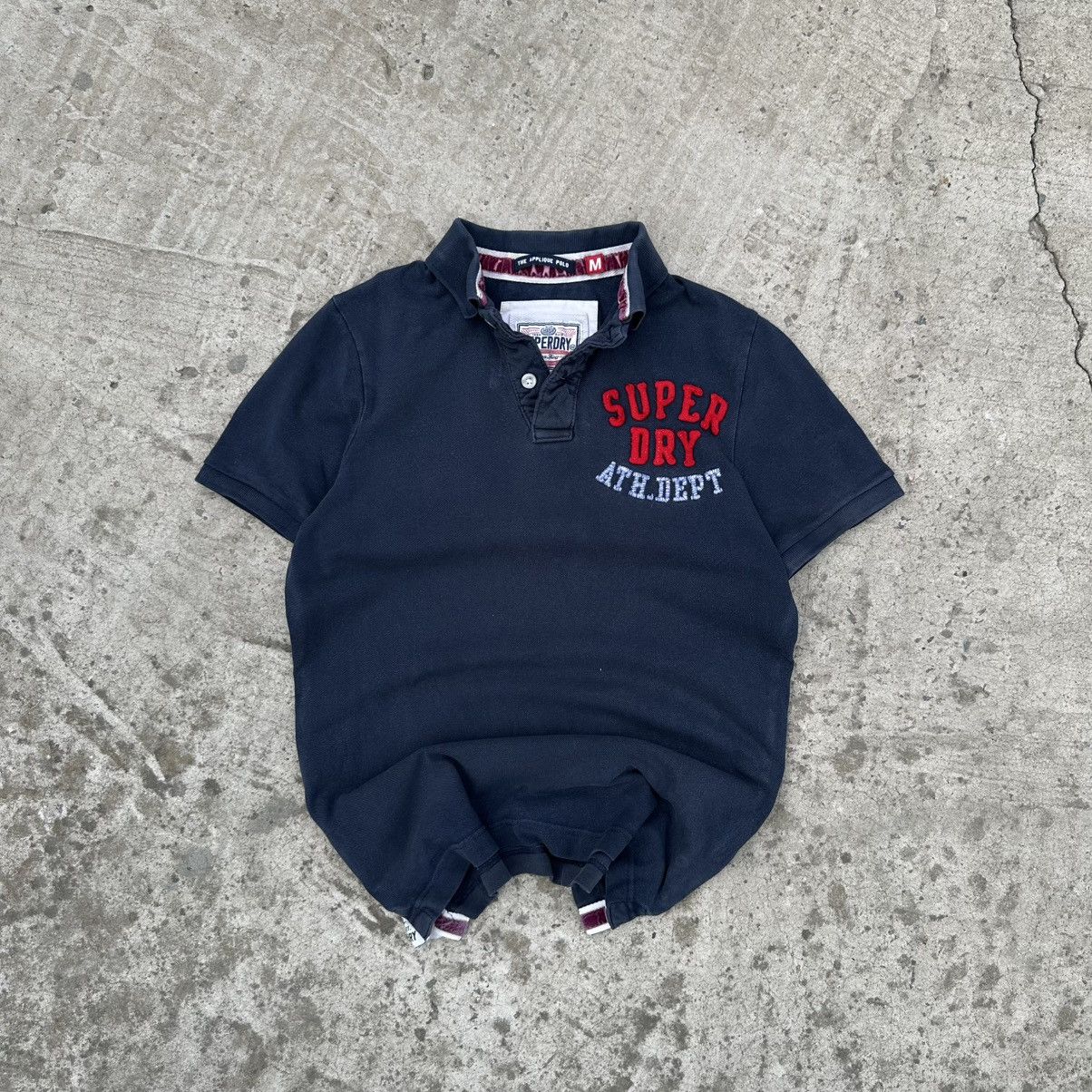 Superdry VTG Superdry Polo T-shirts Basic Fit Size S - M Y2K 00s USA Size US M / EU 48-50 / 2 - 1 Thumbnail