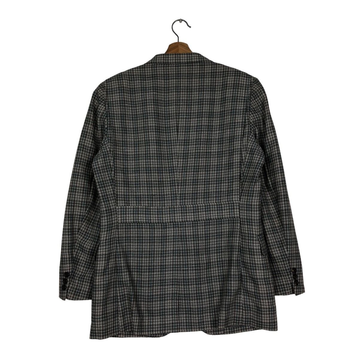 Burberry 🔥Vintage Burberrys Nova Check Tartan Design Double Breast Size US M / EU 48-50 / 2 - 8 Thumbnail