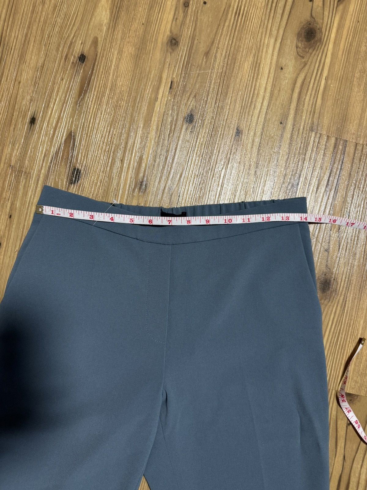 Theory BNWT Theory Treeca Pull-On Pant Admiral Crepe Bluestone Sz 2 Size 26" / US 2 / IT 38 - 17 Thumbnail