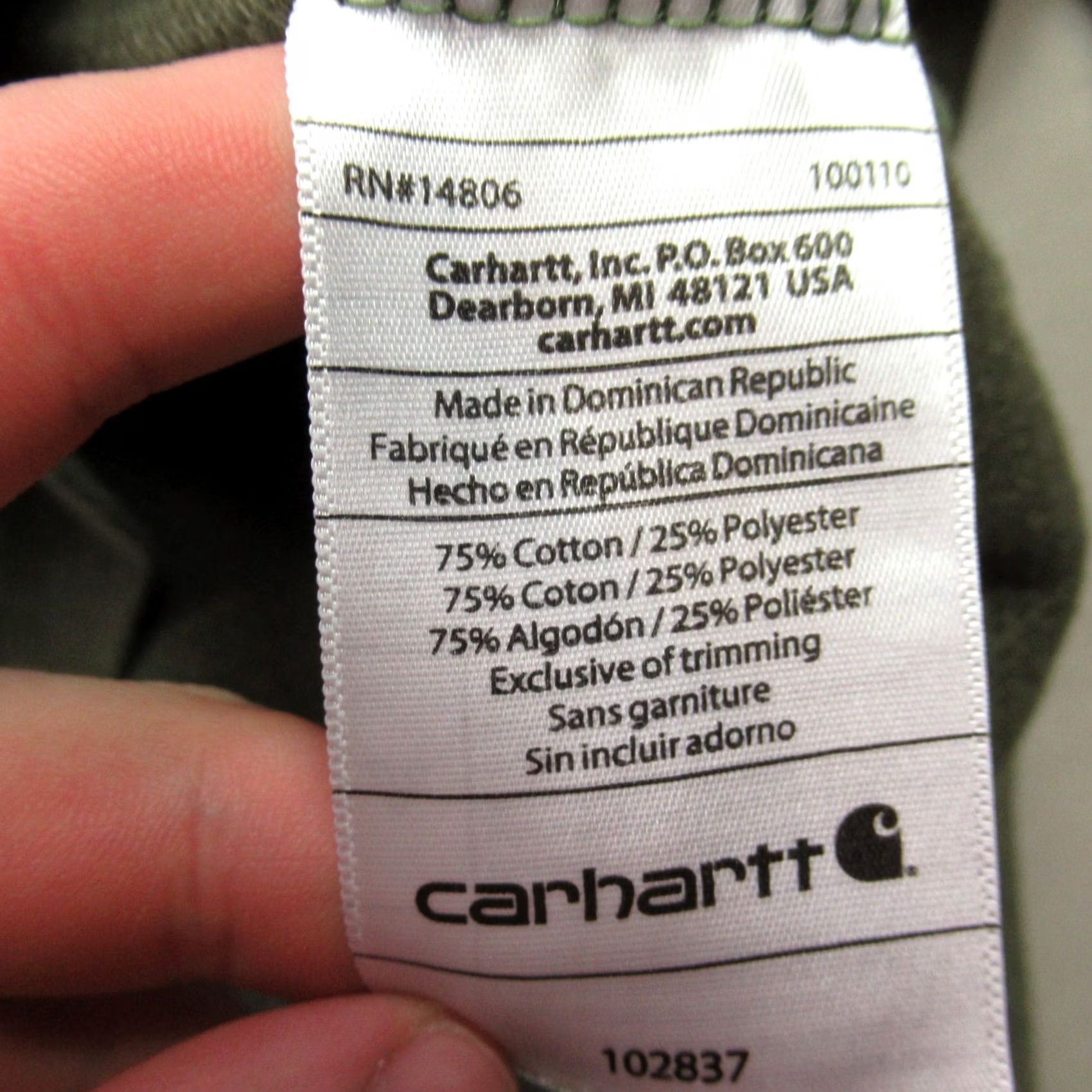 Carhartt Carhartt Sweater Medium Green 1/4 Zip Long Sleeve Relaxed Fit Golf Mens Size US M / EU 48-50 / 2 - 5 Thumbnail