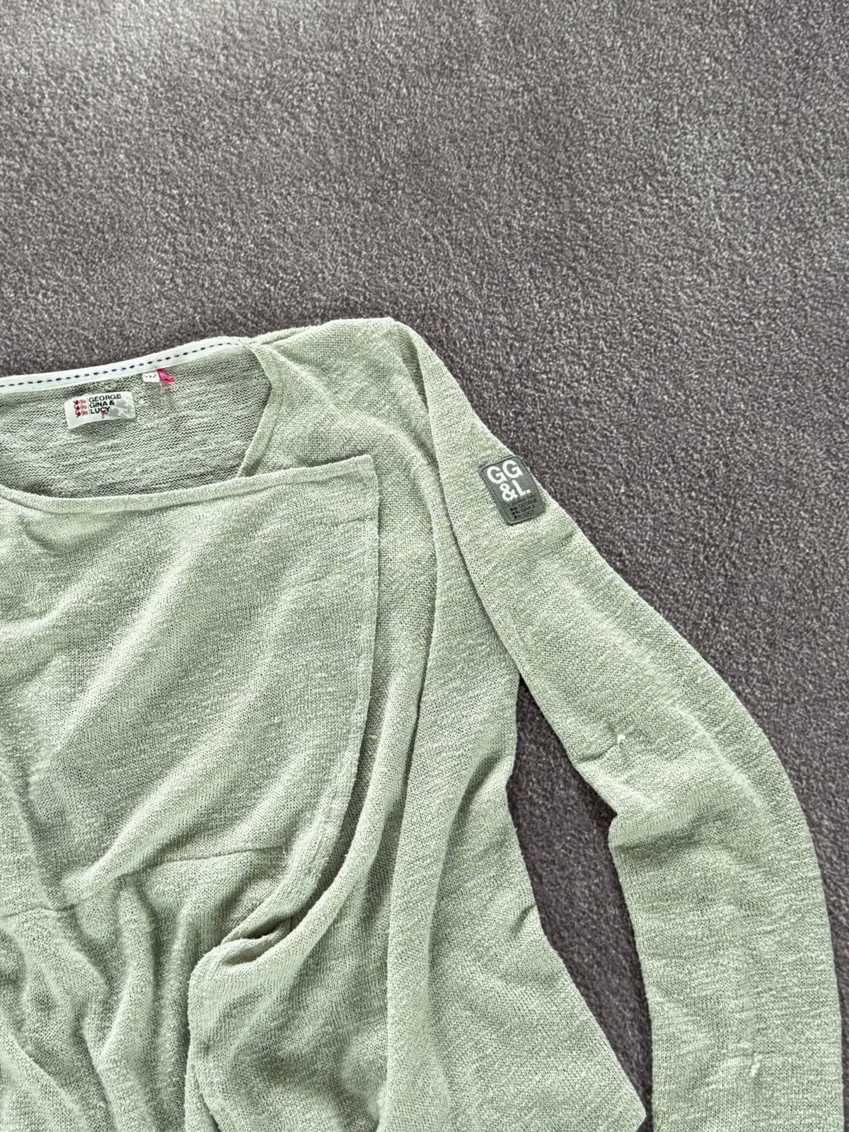 George Gina & Lucy Geroge Gina & Lucy Abstract 00s Glamour Knit Sweater Size M / US 6-8 / IT 42-44 - 5 Thumbnail