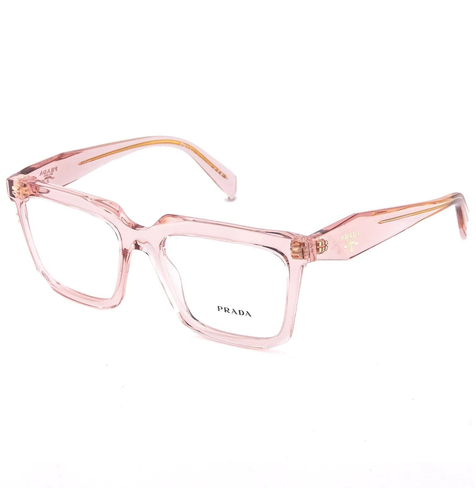 Prada PRADA SYMBOLE PRA19V Crystal Pink Triangle Logo A19V A19 Size ONE SIZE - 5 Thumbnail