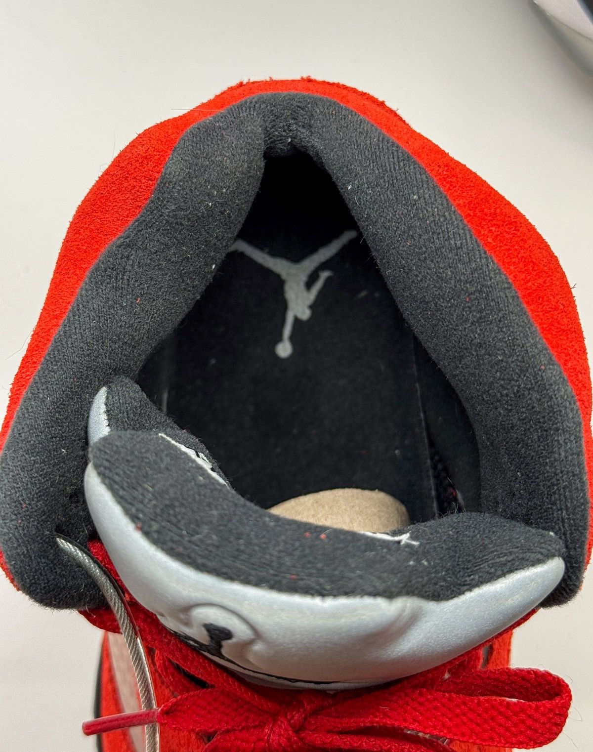 Nike Nike Air Jordan 5 Retro Raging Bull 2021 Fire Red Suede Size US 11 / EU 44 - 13 Thumbnail