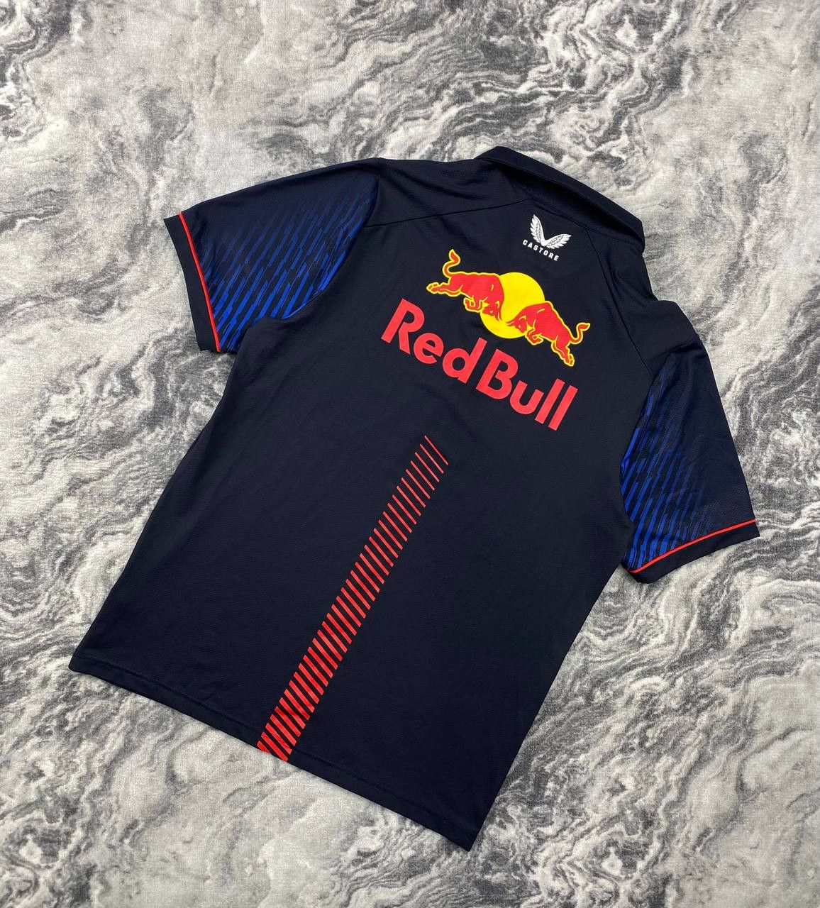 Red Bull Castore Oracle Red Bull Racing F1 Team Big Logo Polo Shirt Size US M / EU 48-50 / 2 - 9 Thumbnail