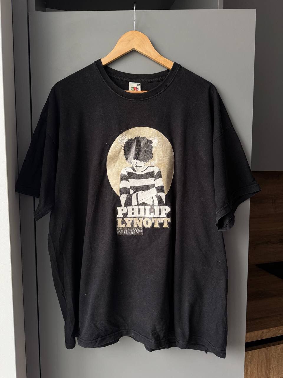 Fruit Of The Loom × Vintage Vintage Y2K Philip Lynott T-Shirt Size US XXL / EU 58 / 5 - 1 Thumbnail