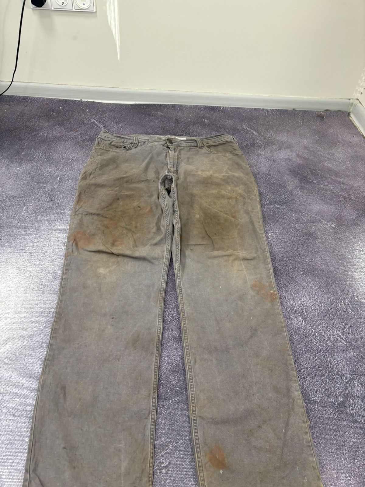 Carhartt Vintage Carhartt Y2K Distressed USA Work Hype Pants Jeans Size US 38 / EU 54 - 11 Thumbnail