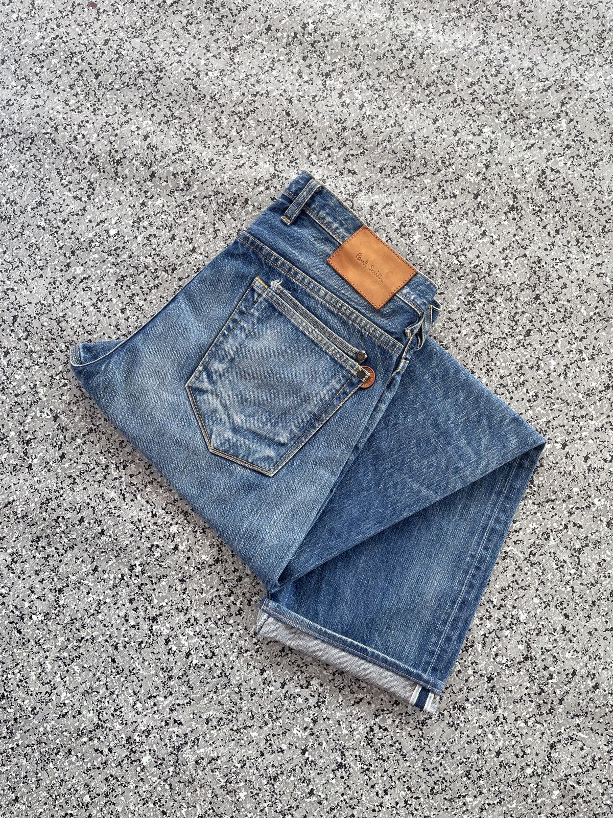 Paul Smith PAUL SMITH SELVEDGE JEANS (LG23) Size US 32 / EU 48 - 2 Thumbnail