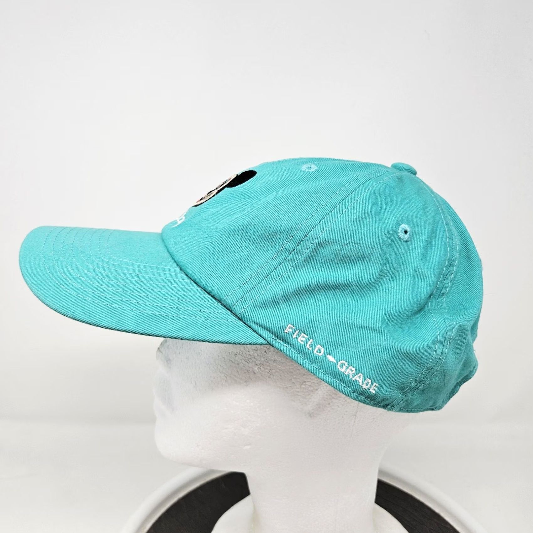 Vintage Field Grade Hat Cap Baseball One Size Blue Mens Dizzy Cartoon Funny Adjustable Cap Twill Cotton Solid Pattern Sports Casual Summer Size ONE SIZE - 5 Thumbnail