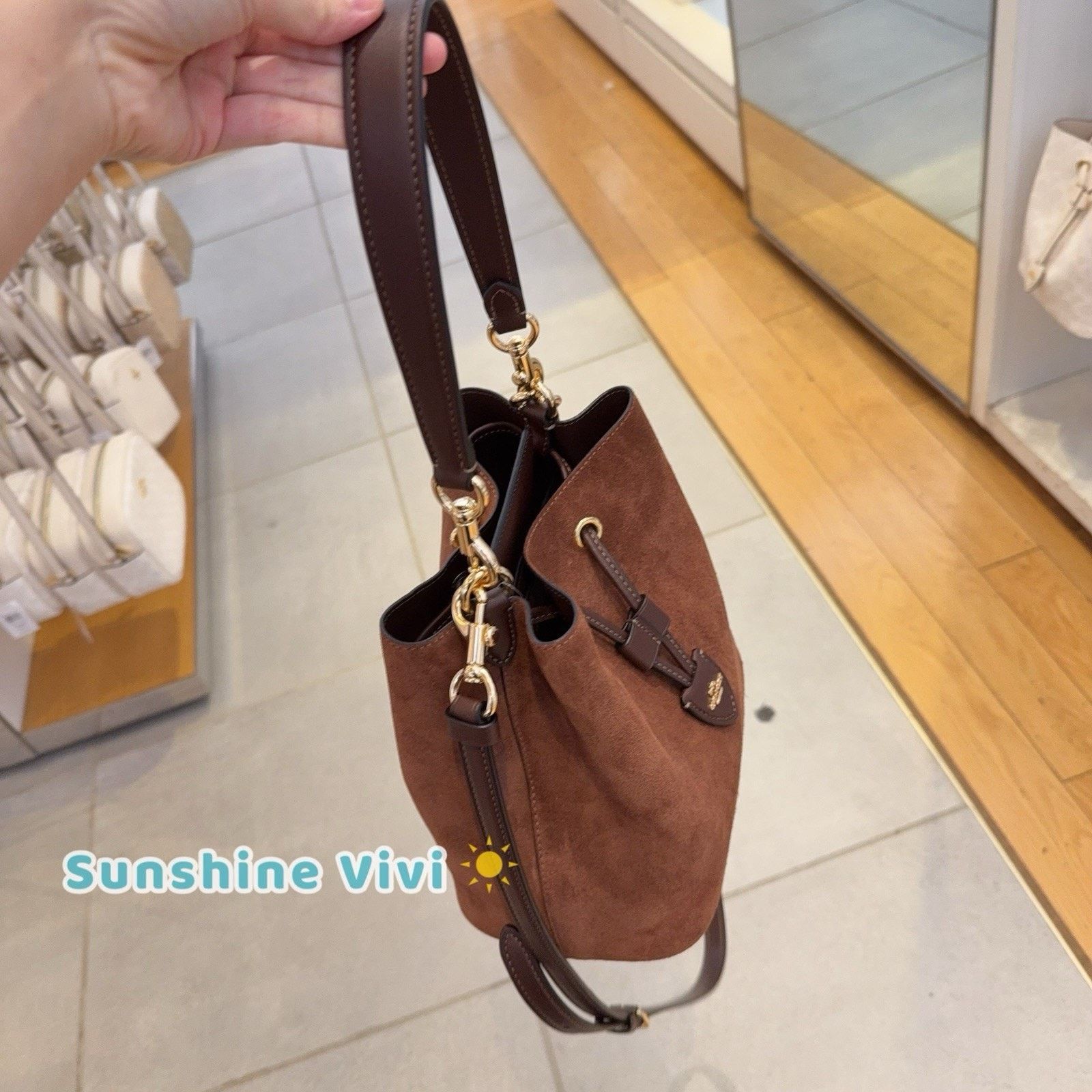 Coach NWT COACH Rowan Bucket Bag Shoulder Bag Vintage Brown CCC78 Size ONE SIZE - 2 Thumbnail