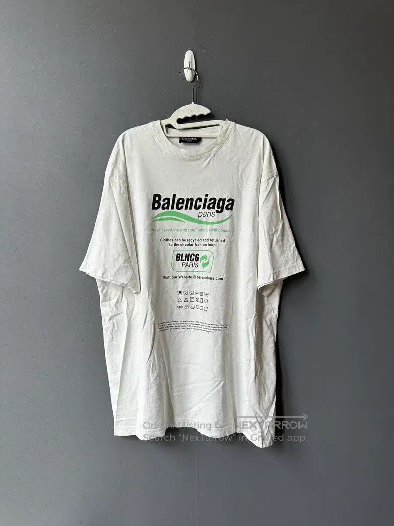 Balenciaga Balenciaga Eco-Cola Short Sleeve Size US XS / EU 42 / 0 - 1 Thumbnail