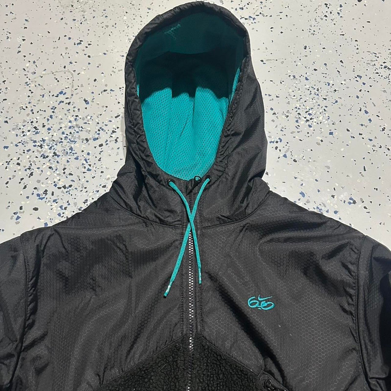 Nike Vintage 00s Nike 6.0 Fleece Windbreaker Zip Up Jacket Size US XL / EU 56 / 4 - 2 Thumbnail