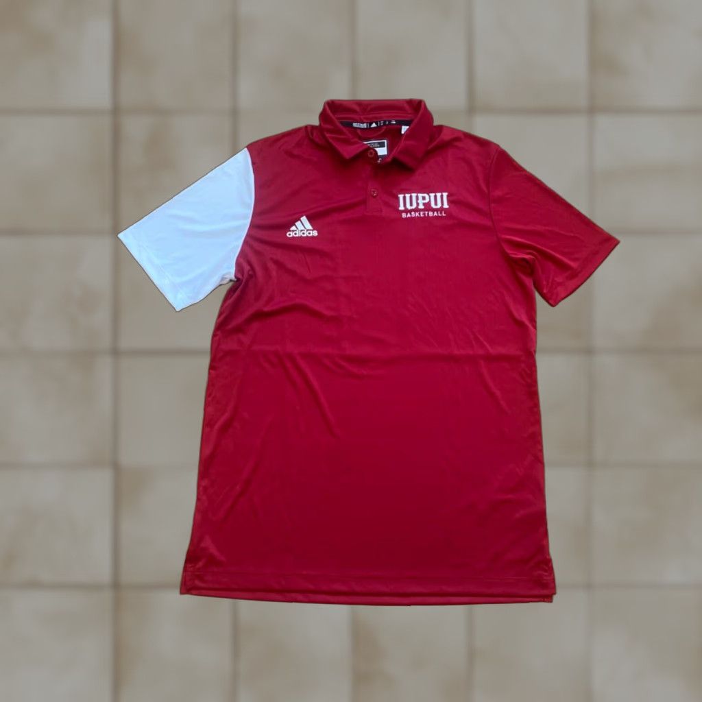 Adidas VINTAGE adidas Golf Polo Shirt Mens L Tall Red Stripe Polo Shirt Size US L / EU 52-54 / 3 - 1 Thumbnail