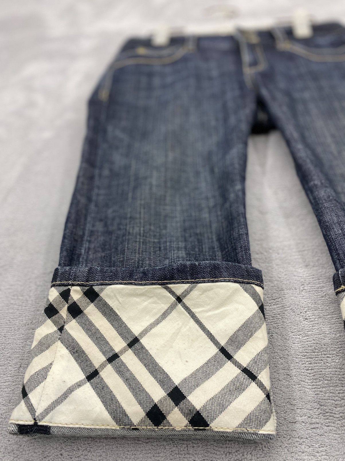 Burberry 🔥BURBERRY BLUE LABEL JEANS NOVACHECK Size 30" / US 8 / IT 44 - 5 Thumbnail
