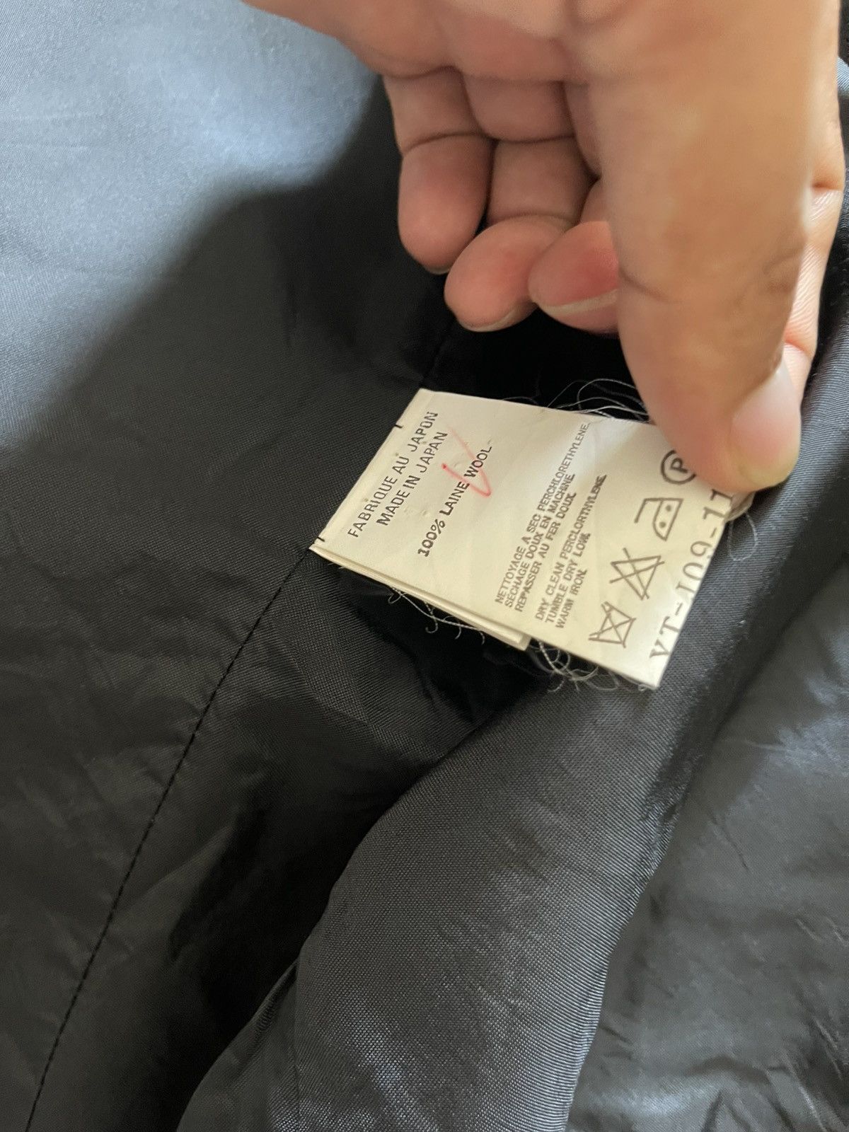 Yohji Yamamoto Yohji Yamamoto Mandarin Collar Crop Jacket 10 Size US M / EU 48-50 / 2 - 11 Thumbnail