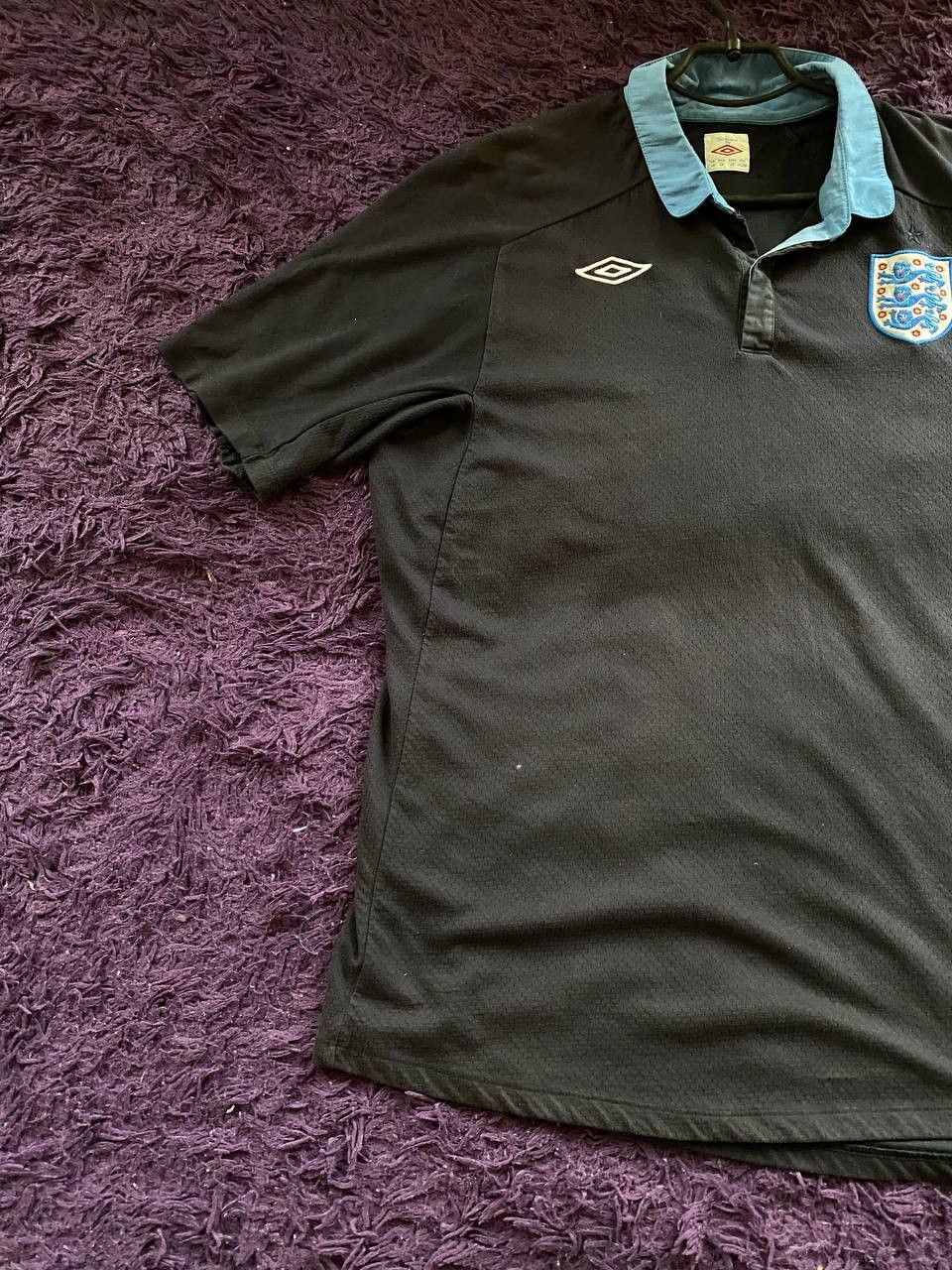Umbro × Vintage Vintage Umbro England Soccer Jersey Polo T Shirt Size US M / EU 48-50 / 2 - 13 Thumbnail