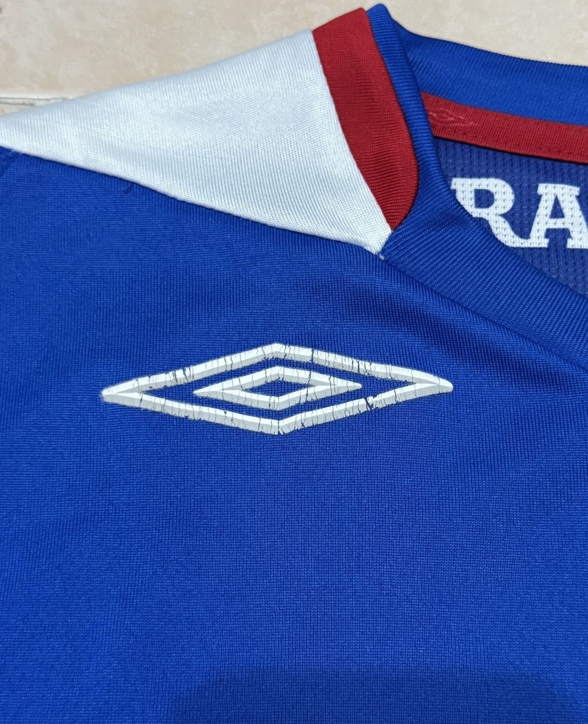 Umbro Vintage 2006-2007 RANGERS Home Jersey Size US L / EU 52-54 / 3 - 4 Thumbnail