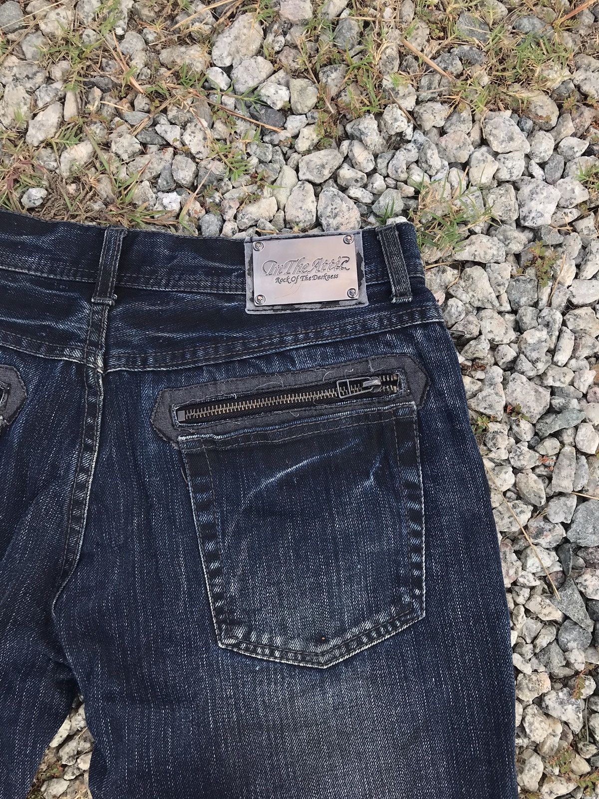 In The Attic Vintage In The Attic Bondage Style Denim Jeans Size US 32 / EU 48 - 7 Thumbnail