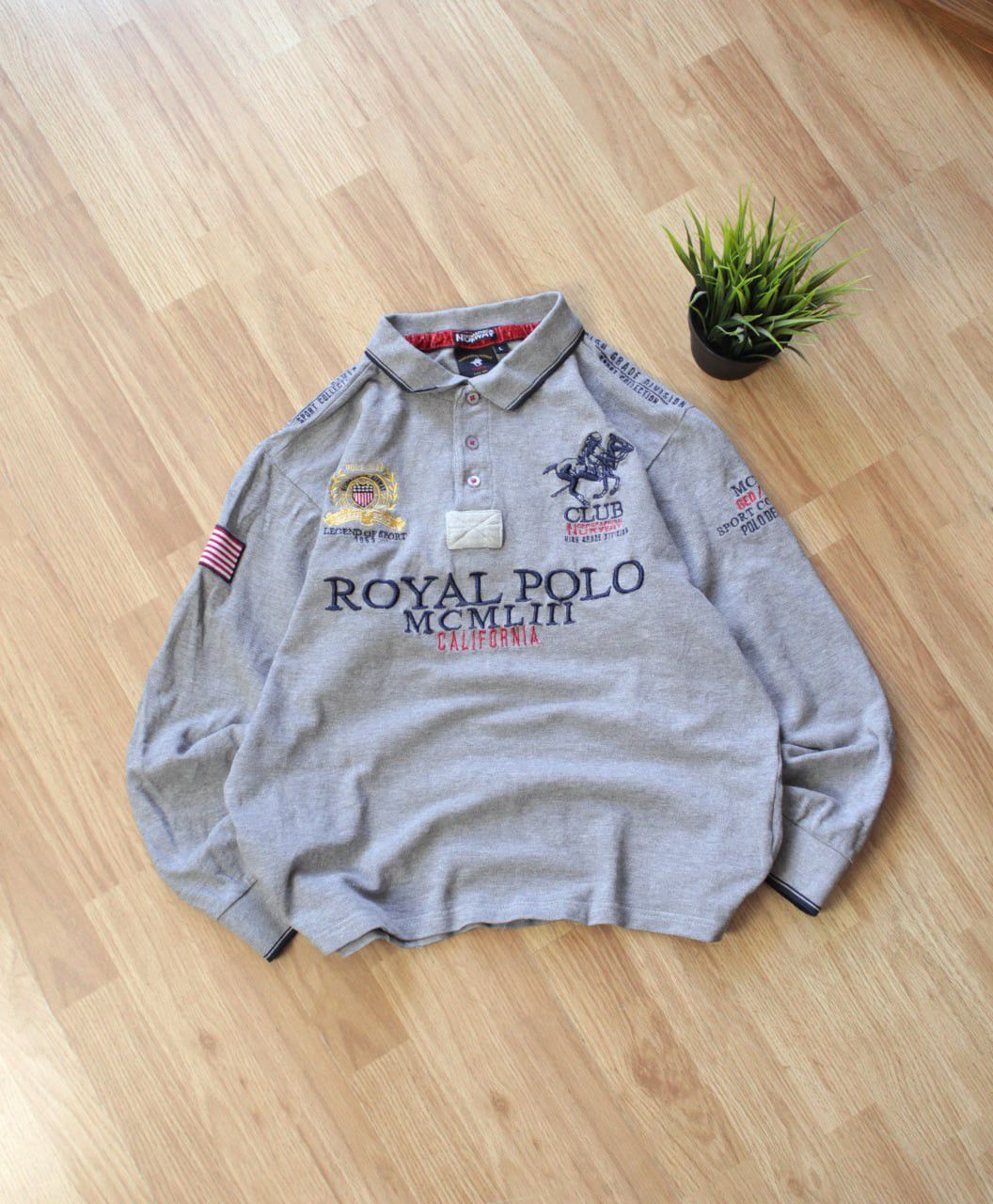 Vintage 🔥 Royal Polo Chief Keef Y2K Rugby Ralph Shirt Lauren Y2K Size US S / EU 44-46 / 1 - 2 Thumbnail