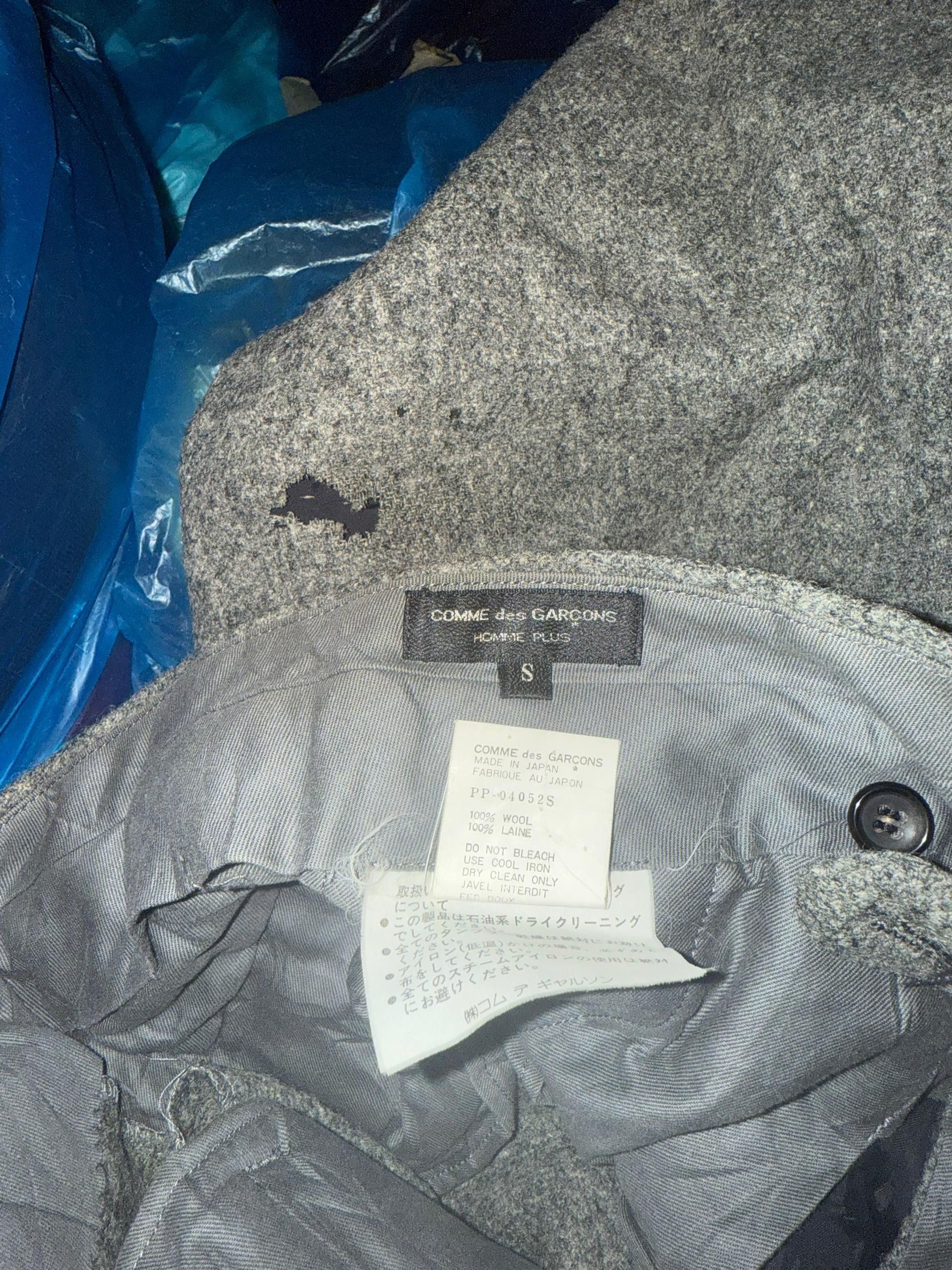 Comme des Garcons Vintage AD 1995 COMME DES GARCONS Homme Plus Cdg Wool Pant Size US 29 - 9 Thumbnail