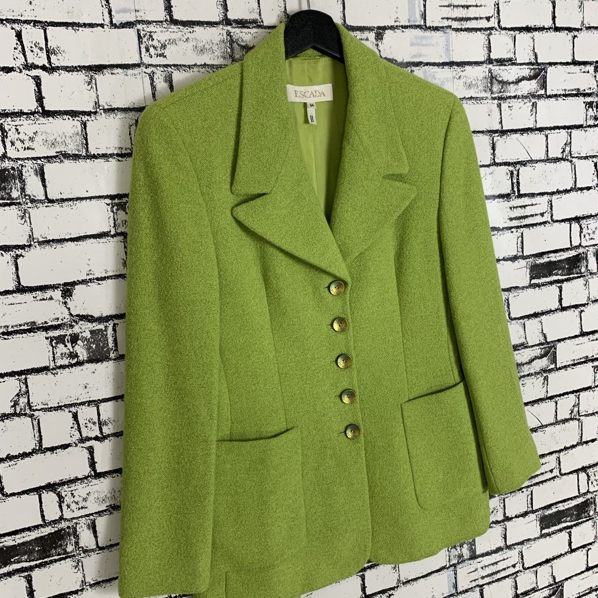 Designer × Escada × Vintage Vintage Escada Blazer Woman Blazer Size 34 Size XXS / US 00 / IT 34 - 3 Thumbnail