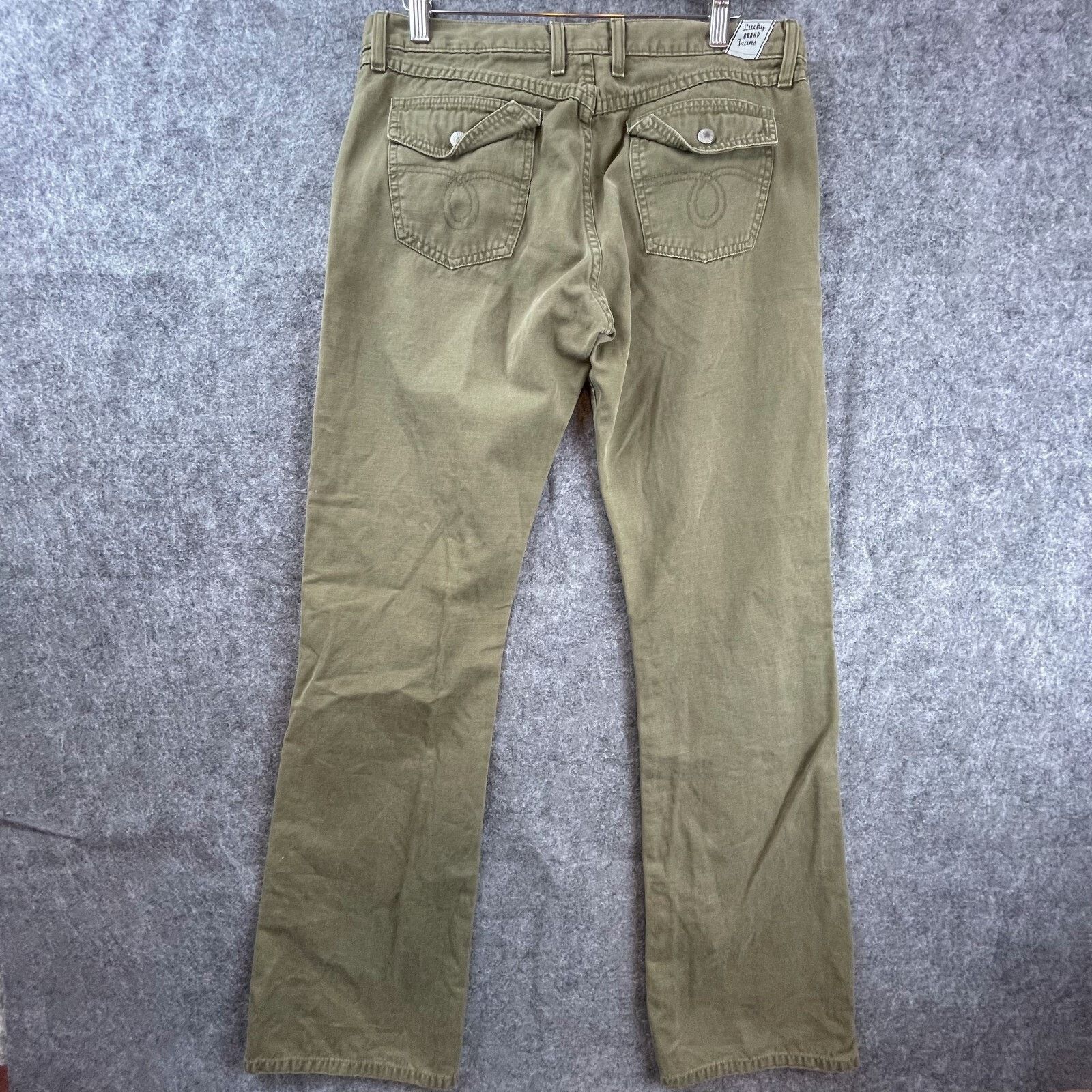 Lucky Brand Lucky Brand Snapper Jeans Women 10/30 Long Flap Dungarees Size 32" / US 10 / IT 46 - 2 Thumbnail
