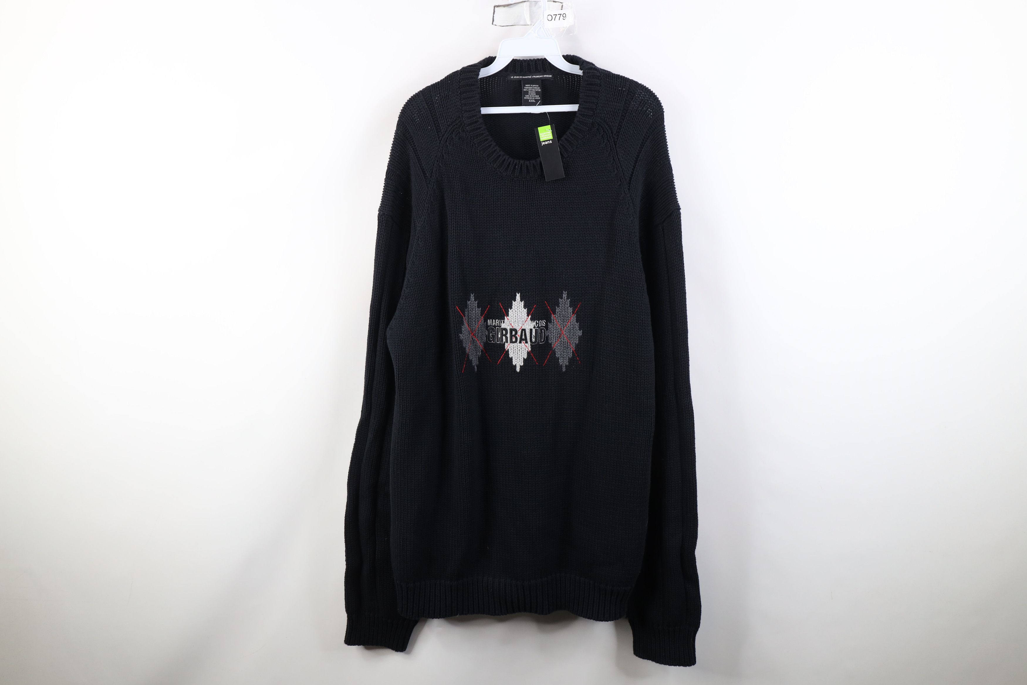 Marithe + Francois Girbaud Deadstock Vintage 90s Marithe Francois Girbaud Sweater Size US XXL / EU 58 / 5 - 1 Thumbnail