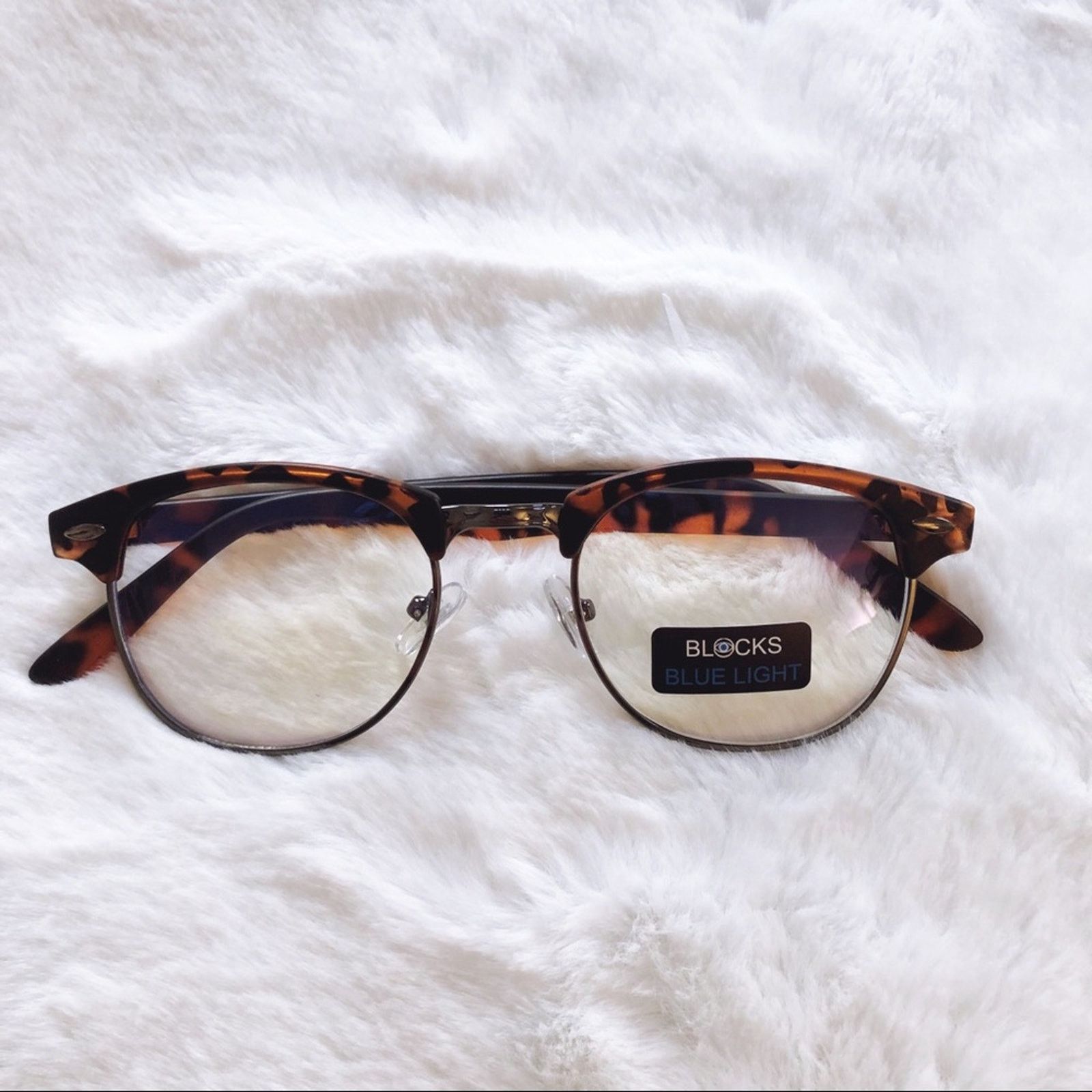 Other Vicky Tortoise Brown Blue Light Computer Glasses Size ONE SIZE - 1 Thumbnail