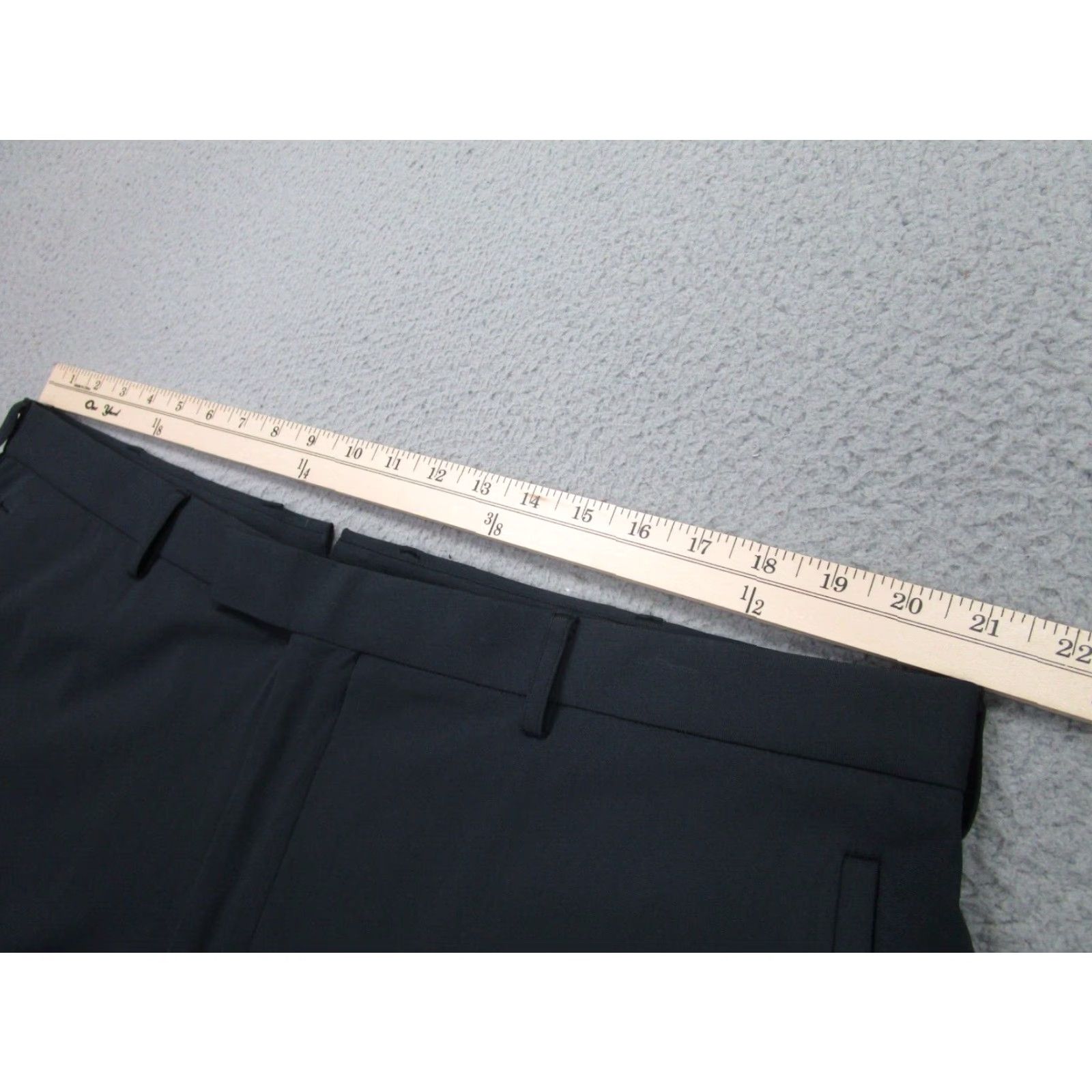 Vintage Sene Pants Mens 42x30 Gray Soho Flex Tech Stretch Performance Dress Slacks Size US 42 / EU 58 - 4 Thumbnail