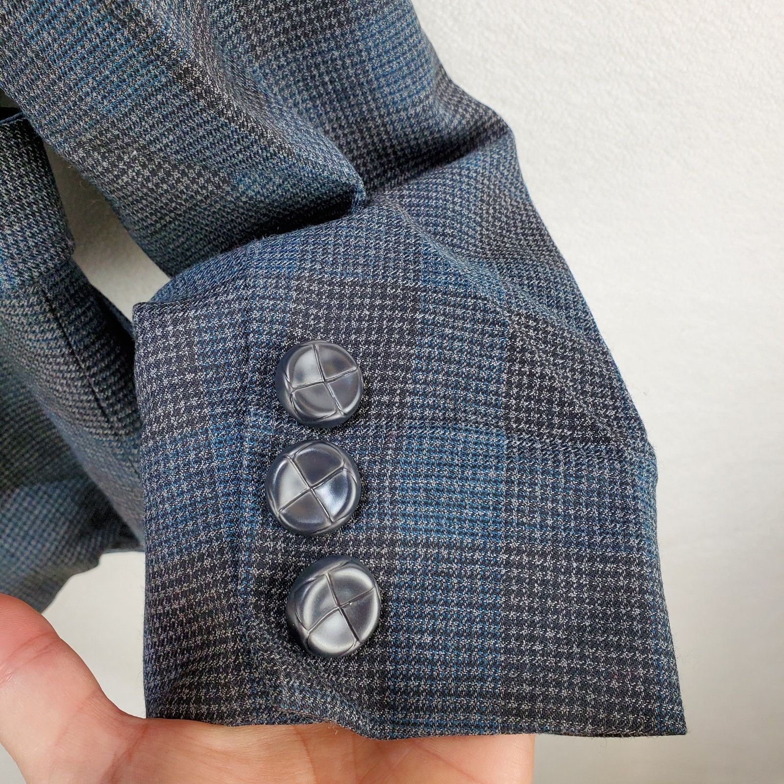 Pendleton Pendleton Blazer Jacket Womens 10 Blue Plaid Virgin Wool Size L / US 10 / IT 46 - 8 Thumbnail