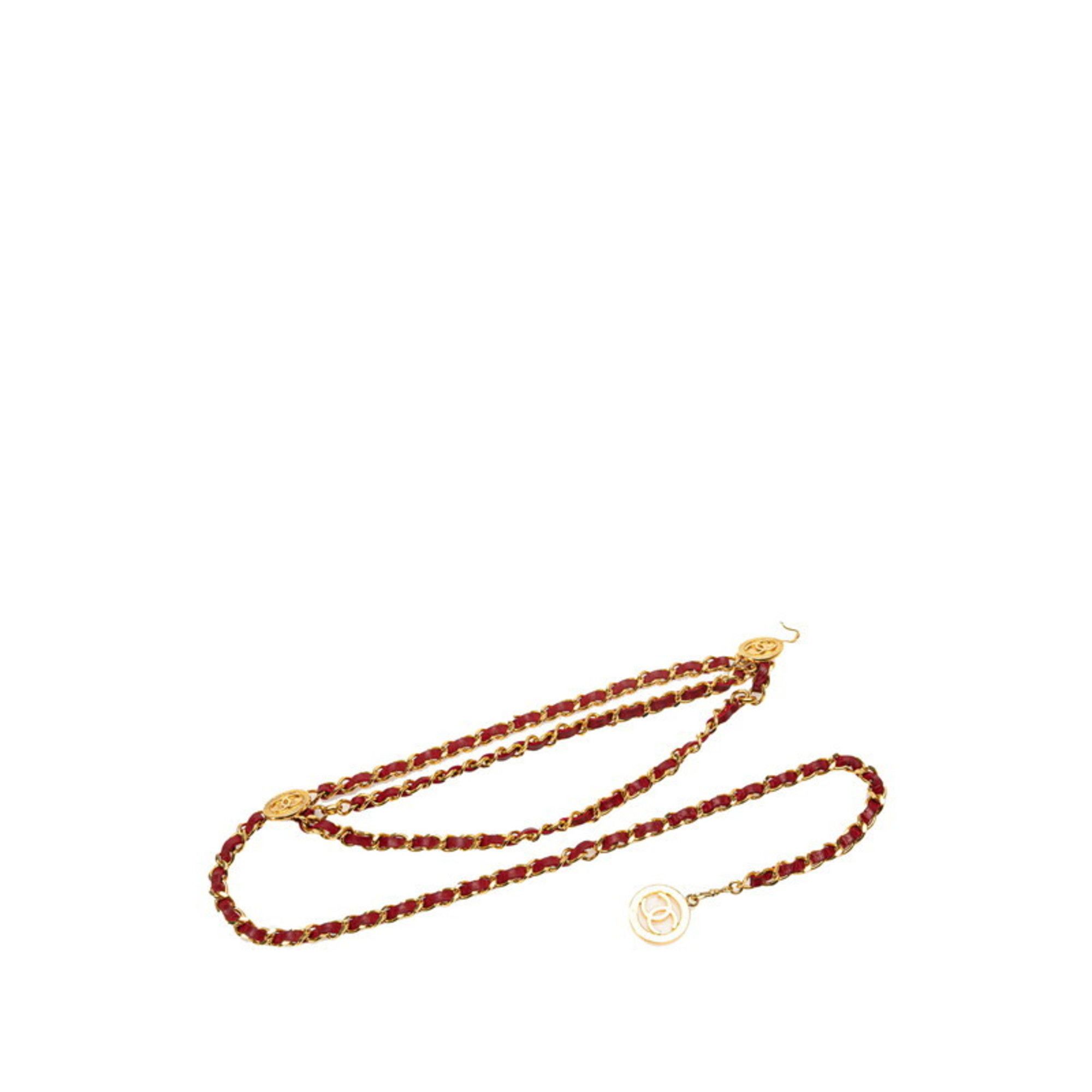 Chanel Chanel Coco Mark belt Size ONE SIZE - 1 Thumbnail