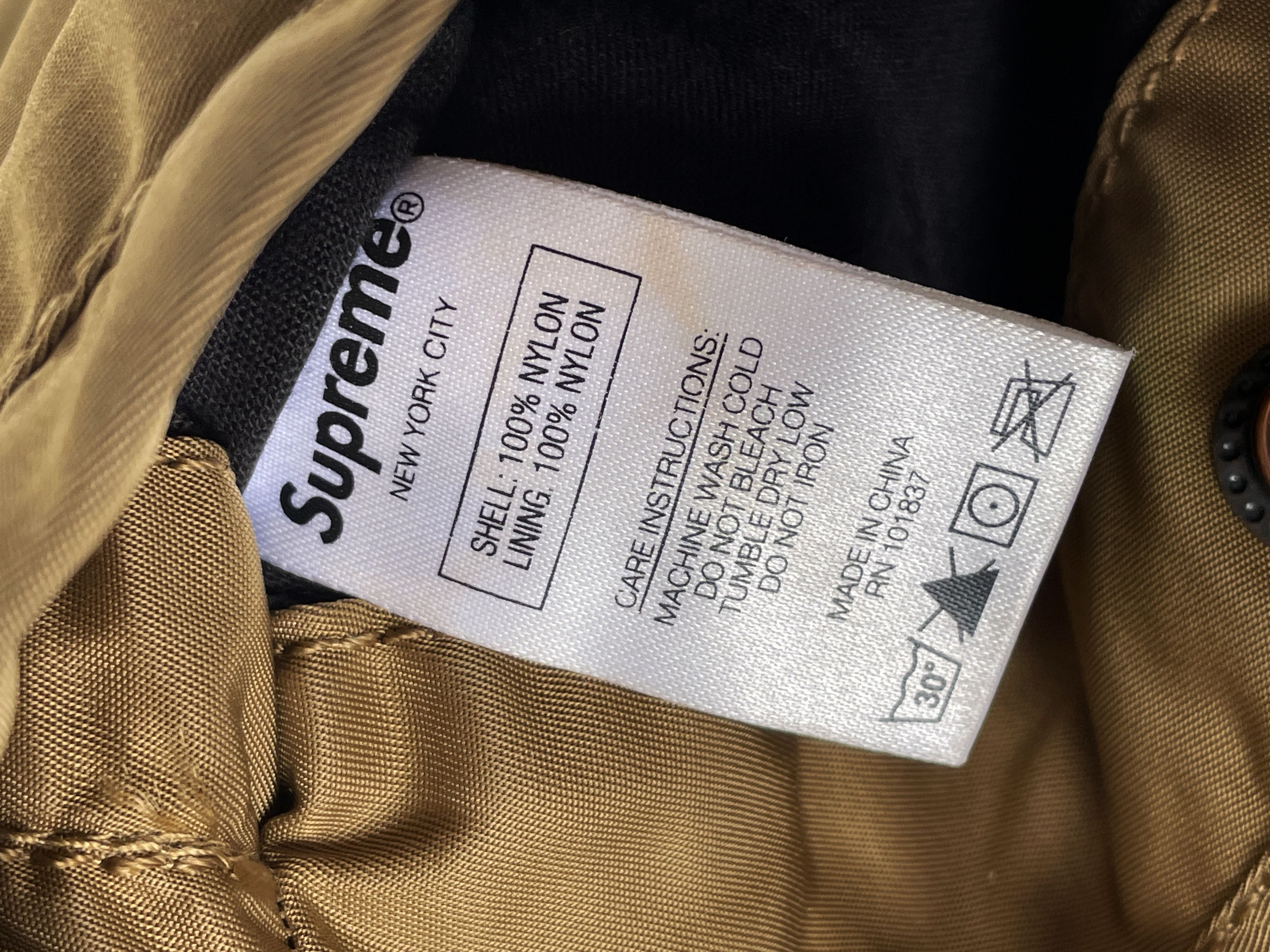 Supreme SS14 MA-1 "Blood Chit" bomber jacket Size US S / EU 44-46 / 1 - 5 Thumbnail
