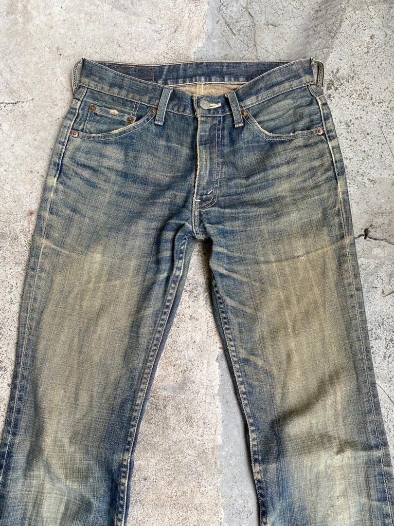 Levi's Vintage Clothing VINTAGE DISTRESSED LEVIS JEANS Size 28" / US 6 / IT 42 - 4 Thumbnail