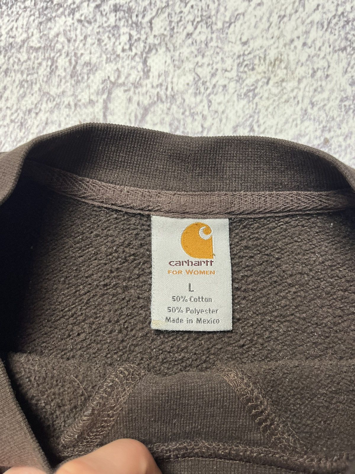 Carhartt Vintage Carhartt For Women Y2K Sweatshirt Big Logo Size L Size L / US 10 / IT 46 - 9 Thumbnail