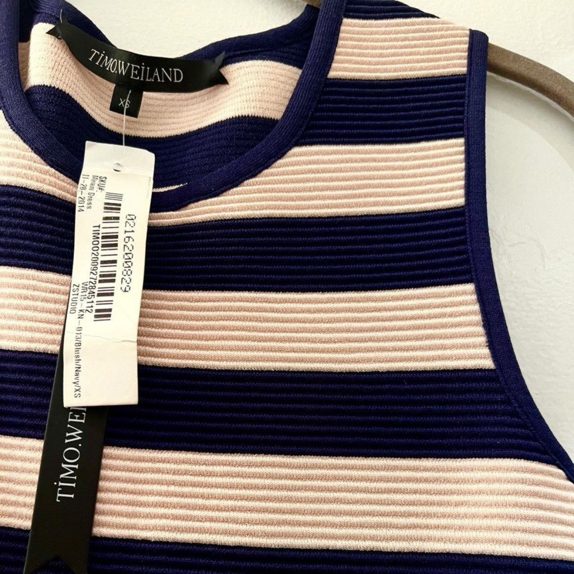Timo Weiland Timo Weiland Striped Midi Dress New with Tags Size XS / US 0-2 / IT 36-38 - 5 Thumbnail