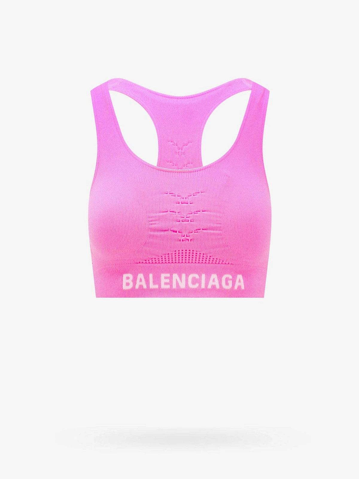Balenciaga o1y0625 Sports Bra in Pink Size S / US 4 / IT 40 - 1 Thumbnail