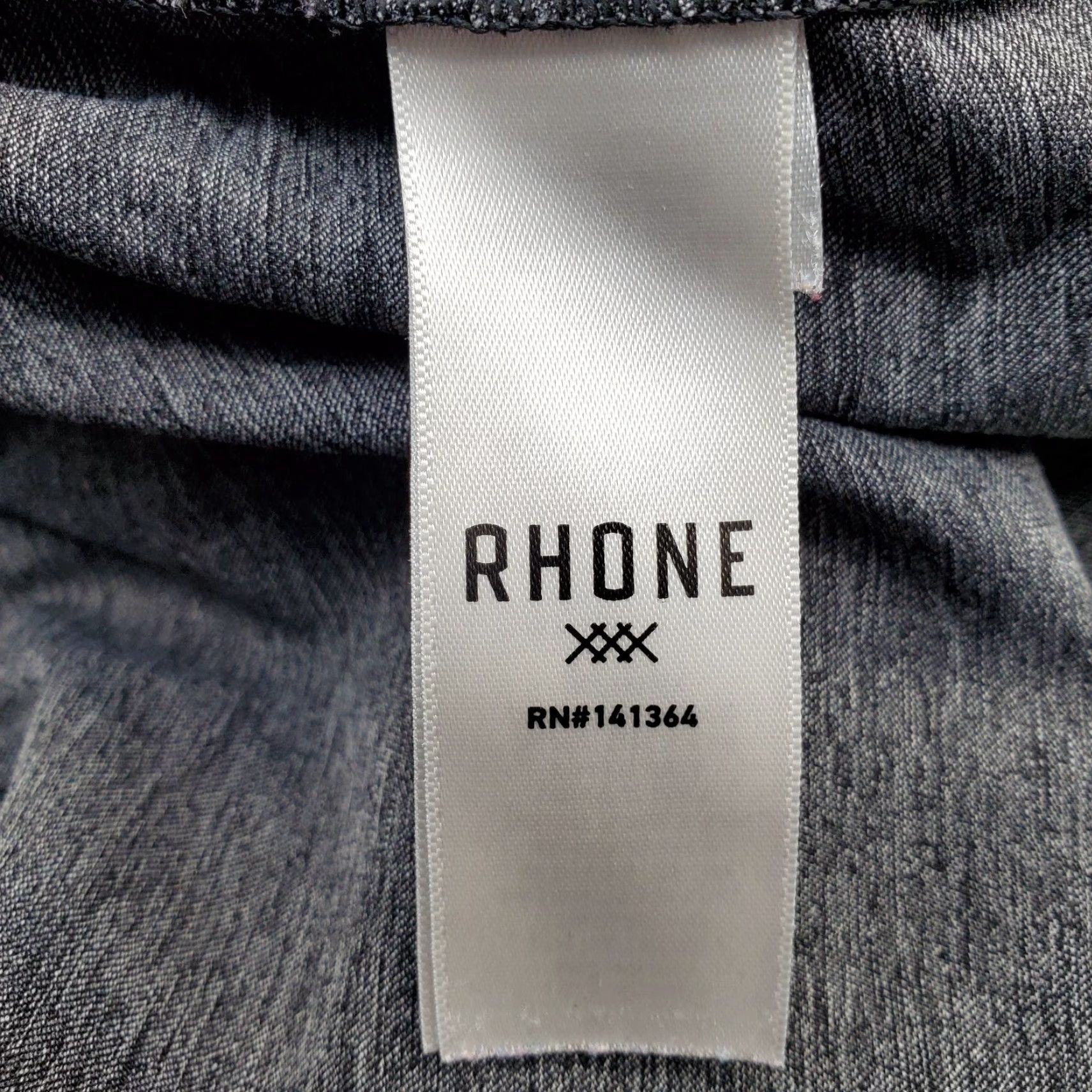 Rhone Rhone Mens Running Shorts Gray Stretch Elastic Waist Pull On L Size US 33 - 7 Thumbnail