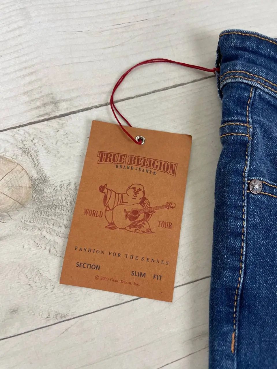 True Religion NEW True Religion Rocco Slim Denim Jeans Japan Y2K Size US 32 / EU 48 - 9 Thumbnail