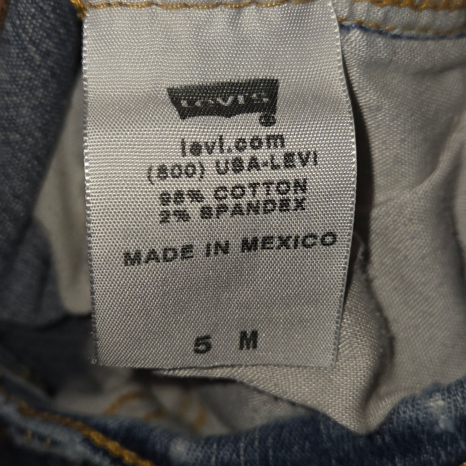 Levi's Levi's 514 Blue Jeans Women's Slouch Straight Fit Size 5M Size 27" / US 4 / IT 40 - 6 Thumbnail